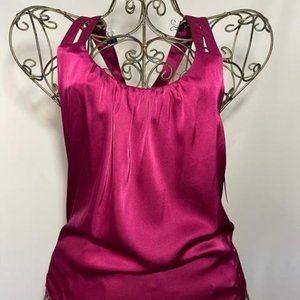 New York & Company Plum Tank Top